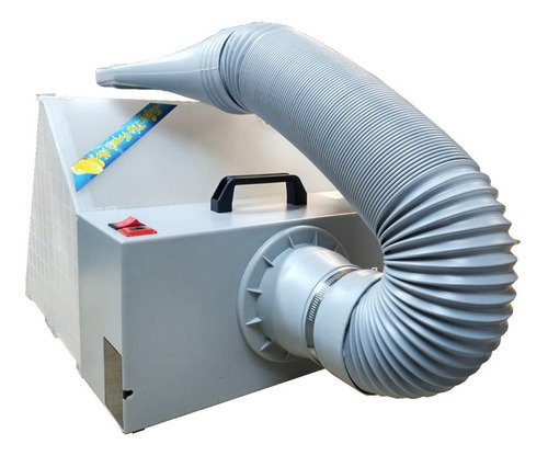 Mini Cabine Aerografia Com Led E Exaustor + Kit Aerografo