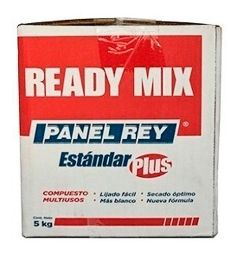 Kit Ready Mix 5 Kg Panel Rey + Perfacinta Panel Rey Cinta 