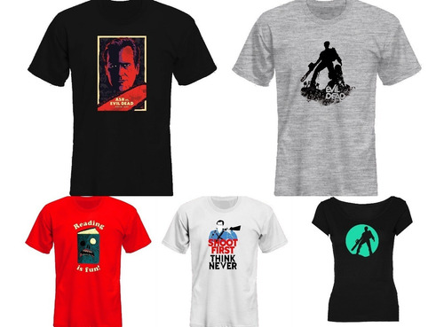 Remeras Ash Vs The Evil Dead Horror Retro *mr Korneforos*