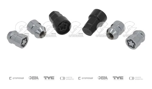 Tuerca Antirrobo Ranger Kuga Mondeo S-max Brongo Elegi Model