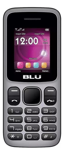 BLU Z4 Dual SIM 32 MB  negro y gris 32 MB RAM