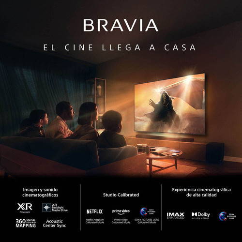 Tv Sony Bravia 8 Ii Oled 4k, Dolby Vision & Atmos K-65xr80m2