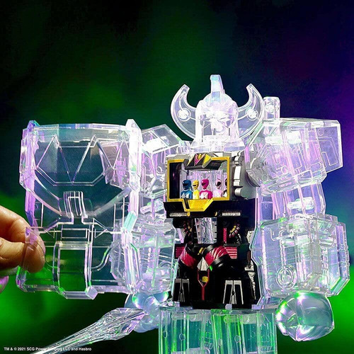 Boneco De Ação Super7 Power Rangers Super Cyborg Megazord