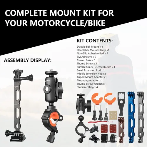 19 1 Moto Accesorios Bundle Insta360 One X2, X3,x4,one ...