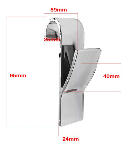 Colgador De 10 Piezas Para Toalla Calefactable Plata