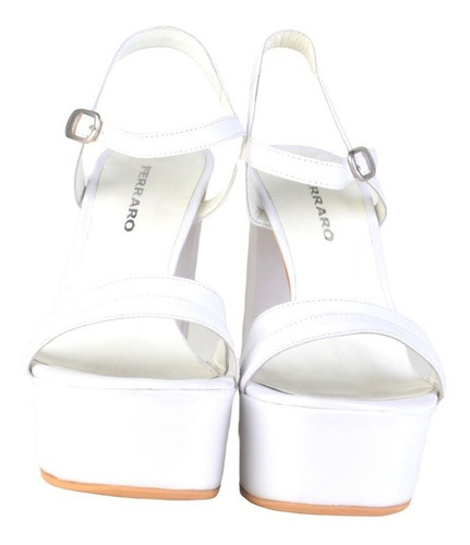 Imagen 5 de 6 de Zapatos Sandalias De Cuero De Mujer - Zaino - Ferraro