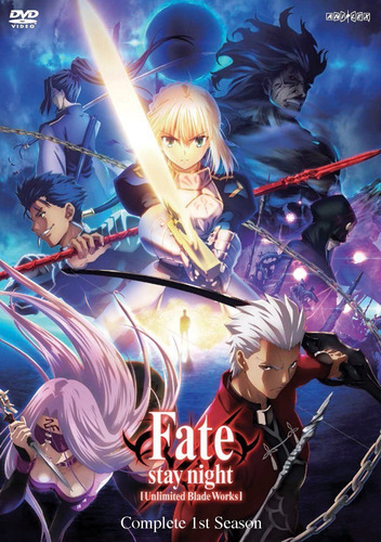 Fate Stay Night Unlimited Blade Works Temporada 1 Dvd