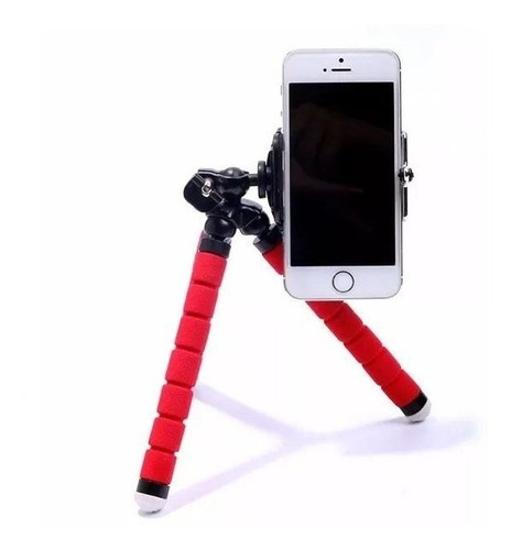 Mini Tripé De Mesa + Suporte Para Celular Kit Youtubers