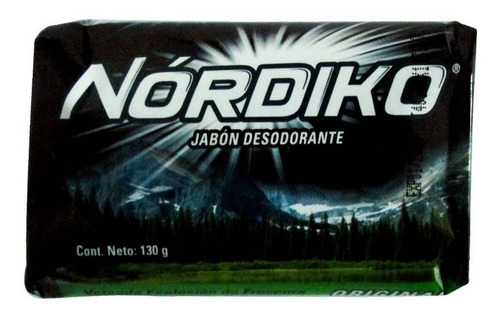 Jabón De Tocador Nordiko Desodorante 130 Grs.
