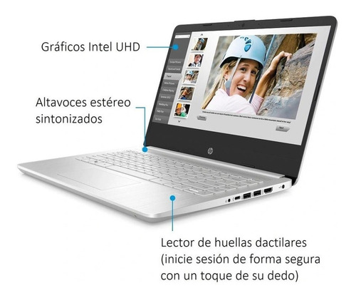 Laptop Hp 14-dq2055wm Intel Core I3 Gen 11th 8gb Ram 1tb Ssd (Usado)