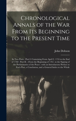 Libro Chronological Annals Of The War From Its Beginning ...