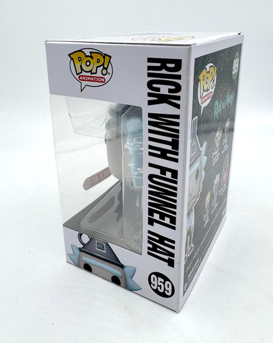 Rick And Morty Rick With Funnel Hat #959 Funko