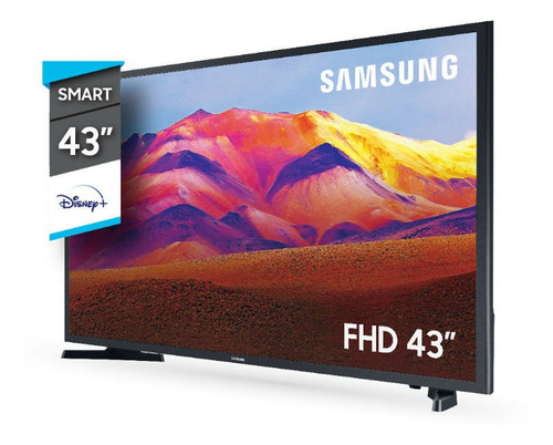Imagen 2 de 3 de Smart Tv Full Hd Samsung 43 Un43t5300a