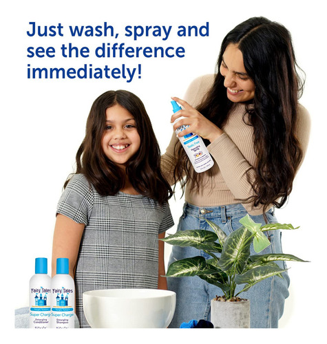 Fairy Tales Tangle Tamer Static Free Detangling Spray For Ki
