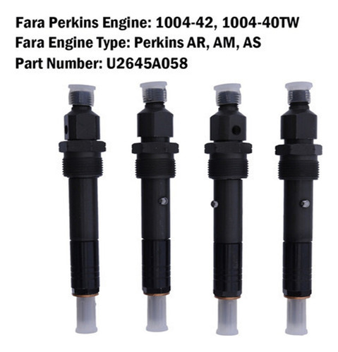 Inyector De Combustible Para Motor Perkins 1004-42 1004-40tw