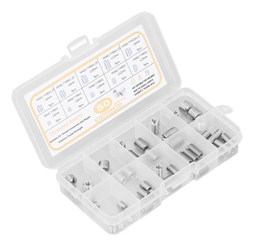 Insertos De Rosca De Acero Inoxidable, 50 Piezas, Inserto Ro