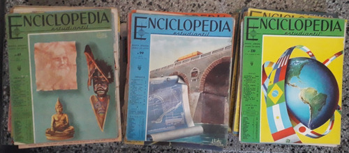 Enciclopedia Estudiantil 1964 -65 N° 201a247 Unico Dueño C/u