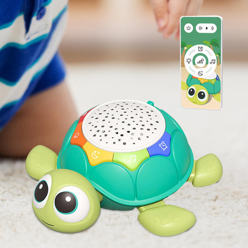 Tortuga Musical Gateando Juguetes Para Bebés Tortuga