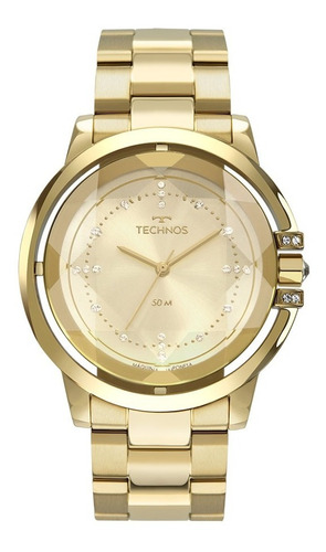 Relógio Technos Feminino Crystal 2036mll/4x Dourado