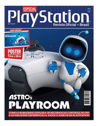 Revista Superpôster Playstation - Astros Playroom