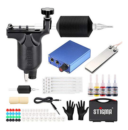 Tinta Para Tatuaje Stigma Kit Completo De Tatuaje Pro Kit De