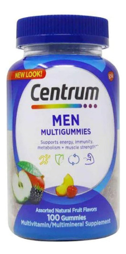 Centrum Multigummies Gummy Multivitaminico Para Hombres, Sup