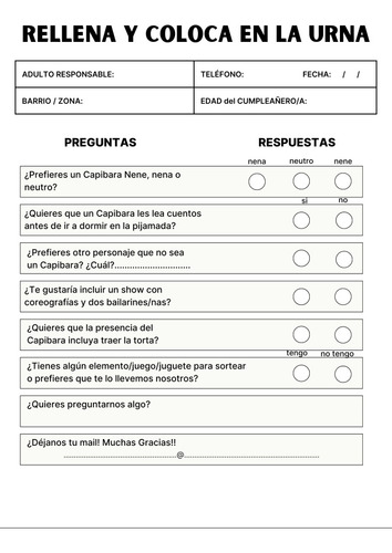 Capibara Va A Tu Cumple