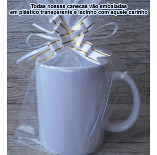 Caneca Divertidas Flork Feliz Aniversário 325 Ml Porcelana Branco Flork Sem Loucas Amigas