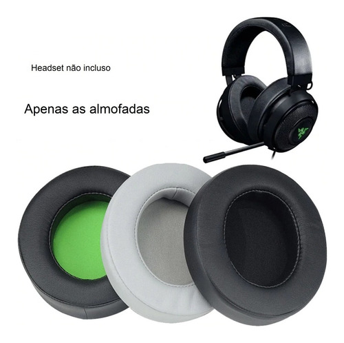 Espuma Almofada Razer Kraken 7.1 Chroma V2 Pro V2 - Oval