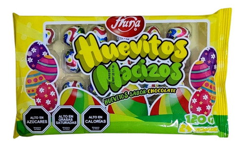 Fruna Huevitos Macizos Chocolate huevitos de pascua 24 unidades