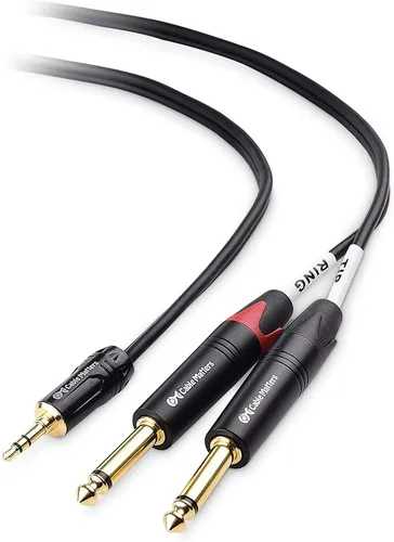 Cable Matters Trs De 3,5 Mm A Doble Ts De 6,35 Mm, 6 Pies | Envío gratis