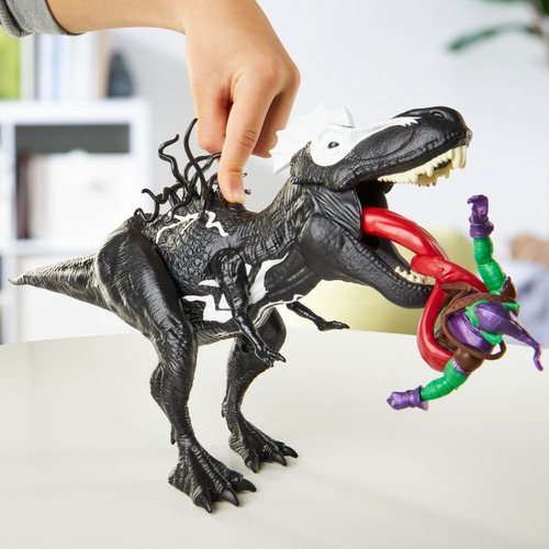 Figura de acción Spider-Man VenomVersus Venomsaurus Rex Marvel