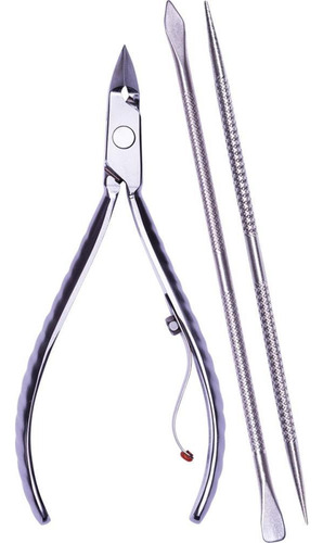 Alicate Higiene Pessoal P/cuticula C/esp+palito Inox