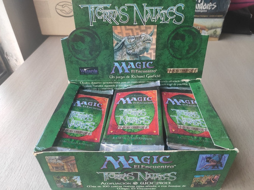 Sobre 15 Cartas Tierras Natales Magic The Gathering Nuevo