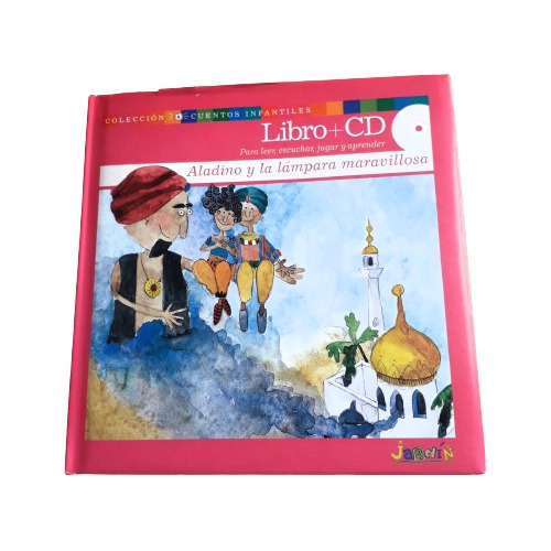 Cuentos Para  Niños    Aladino Y La Lámpara   1 Libro + 1 Cd