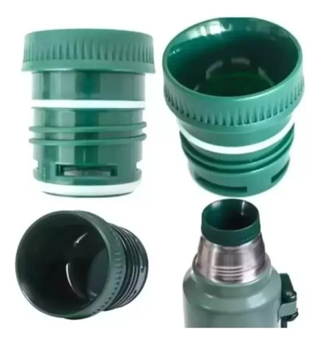 Termo Stanley Classic 1.9l Pico Cebador Matero Mate 2 Litros Verde
