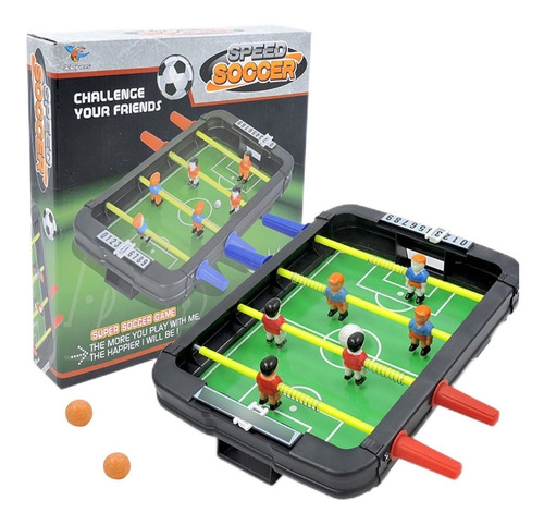 Juego De Futbolito De Mesa Familiar /para Niños Y Grandes 