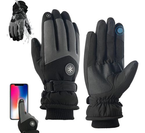 Guantes Térmicos Invierno Ski Nieve Pantalla Táctil Unisex