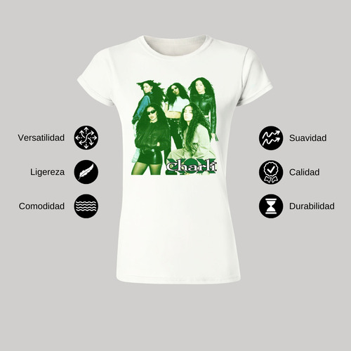 Playera Mujer Charli Xcx Concierto