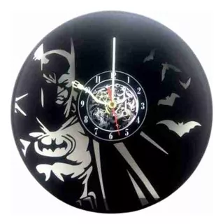Reloj De Vinilo Batman 3 Comics Regalos Decoracion