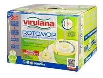 Comprar Balde Rotomop + Cabo Rotor + Mopa + Mopa De Repuesto