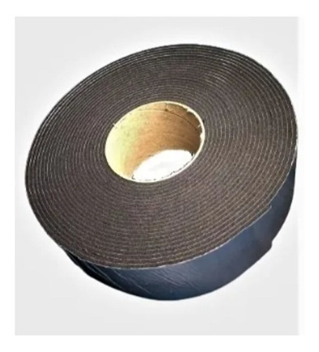 Fita Anti Ruído Espuma Pvc Com Adesivo 60x3mm Rolo 10mts