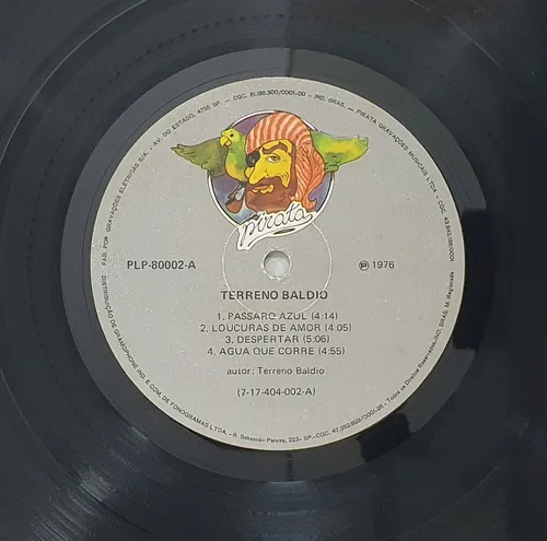 Lp Terreno Baldio 1976 Raro (ler A Descrição) | MercadoLivre