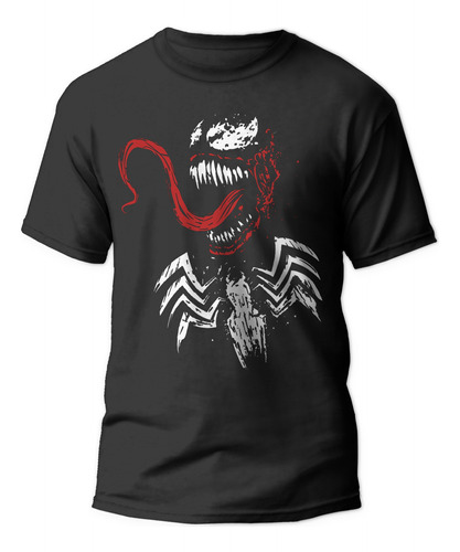 Polera Venom Rage Villano Super Héroes Hombre Niño Ters