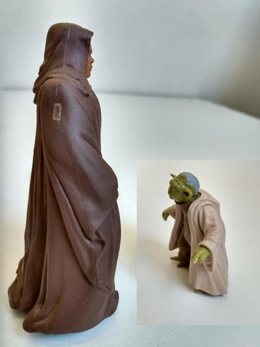 Figuras Star Wars Mace Windu Episodio 1, Yoda Saga Legends (Usado)