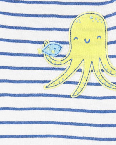 Imagen 4 de 5 de Set 3pc Short Pulpo Algodon Carters 1n036110