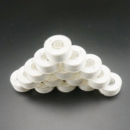 Brothread 144pcs Prewound Bobina Hilo Plastico Tamaño 60s 2