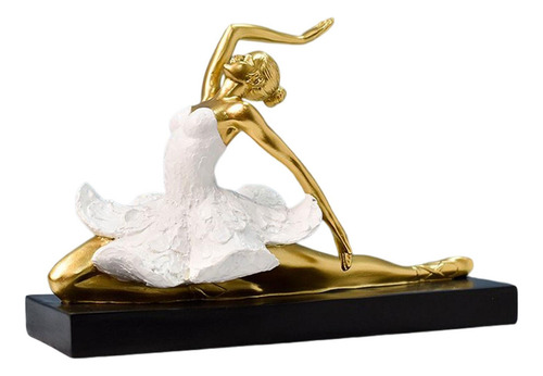 Resina De Adorno De Escritorio De Bailarina Estilo D Aureato