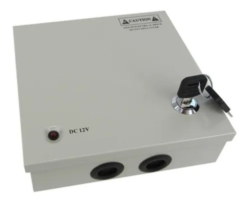 Imagen 2 de 3 de Fuente De Poder Para 4 Cámaras Cctv 12vdc-5a