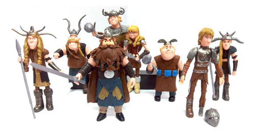 Figuras Pelicula Como Entrenar A Tu Dragon 4 Hipo Astrid Rey (Reacondicionado)